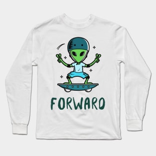 Forward Fun T-shirt Design Long Sleeve T-Shirt